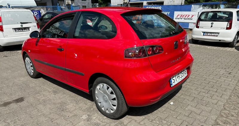 Seat Ibiza cena 11900 przebieg: 121000, rok produkcji 2008 z Sułkowice małe 137